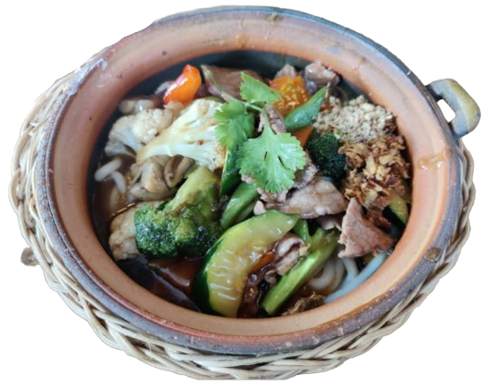 Gebrat. Udon Nudeln